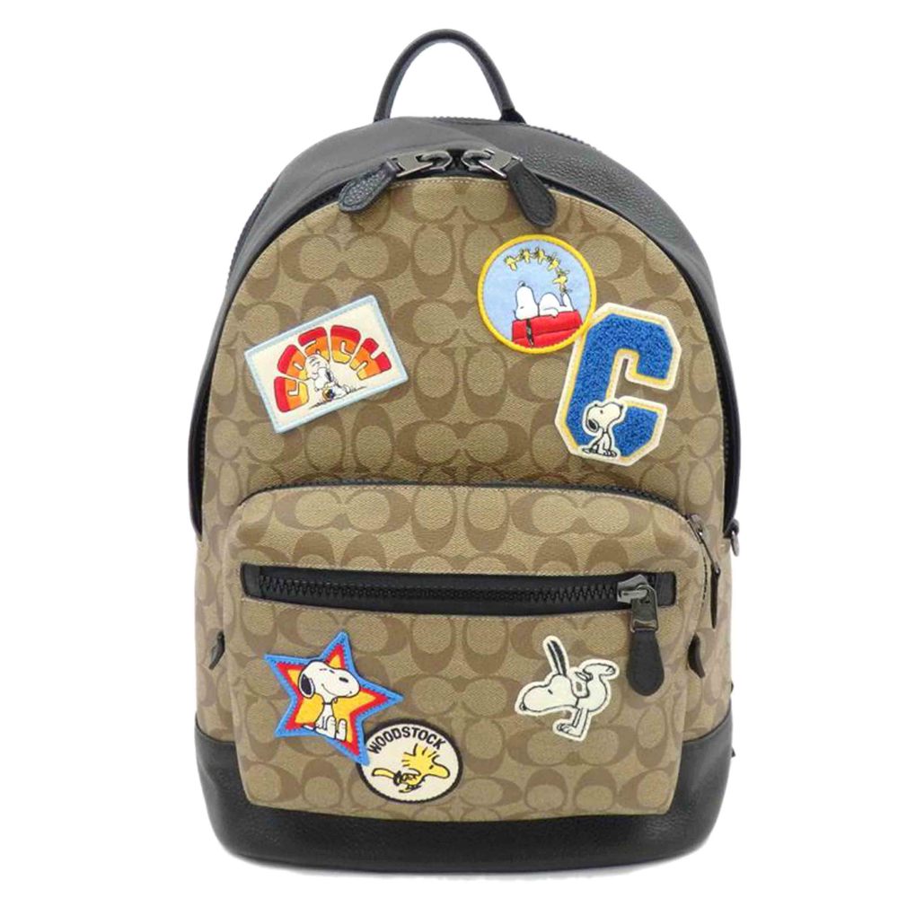 Coach Snoopy Collaboration Backpack